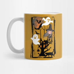 We've managed to add all the Spooky Halloween elements in a fun and playful way! Mug